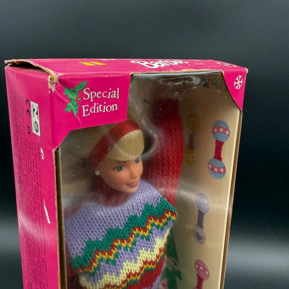 Mattel Tree Trimming Barbie Special Edition 22967‎ Doll - Picture 9 of 10